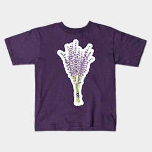 Lavender bouquet Kids T-Shirt